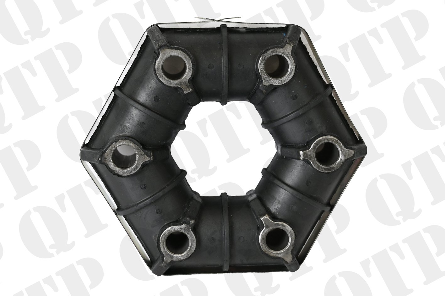 Rubber Topper Shaft Drive Coupling 6 Hole 114mm